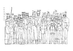 Macross Frontier (+Movies) Settei + Color Settei