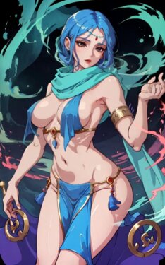 AI Generated - female Djinn