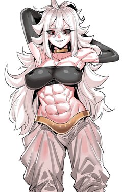Android 21 (muscles and athletic collection girl)