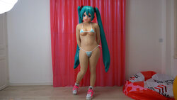 【kigurumi cosplay】 Miku hatsune