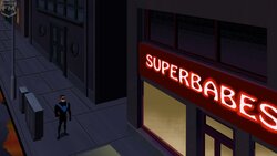 Bruce Timm's Superbabes Cafe
