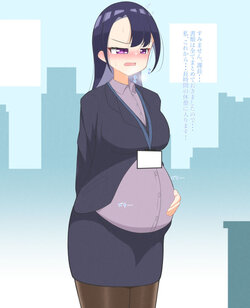 [yumu]勤務中に出産しちゃうOL妊婦ちゃん(Office lady pregnant woman giving birth while working)(released on 21/12/15)