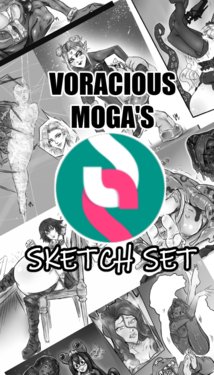 [VoraciousMoga]  Voracious Moga's Sub Star Sketch Pack