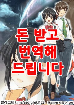 (C91) [Oh!saka Spirits (Ugeppa)] Shooting star (Kimi no Na wa.) [Korean]