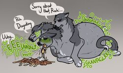 [Kiiro17 (MaxtheHyena)] Sick Raki