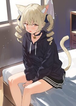 [すばち] オリねこちゃんのおまけえっち漫画