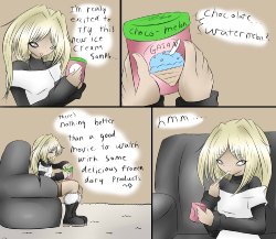 [DullVivid] Ice Cream Breast Expansion +New Pages/Redraws