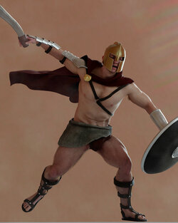 The Ancient Warrior Is Danger! (Pixiv Fanbox) (JP)