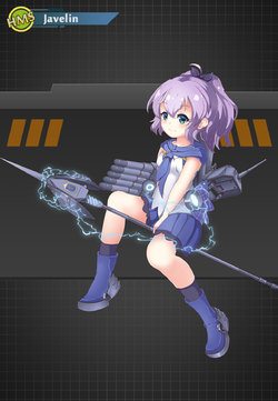 Azur Lane Character Fan Art Gallery - Javelin