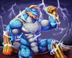 [Primodrago] Zinogre (Monster Hunter)