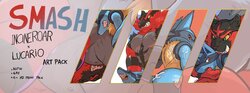 [Negger] Incineroar x Lucario NSFW Art Pack