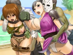 [Nightmare Express -Akumu no Takuhaibin-] Yokubou Kaiki dai 353 shou - Rape de Hazard Honmono Zombie ga Arawareru Attraction -