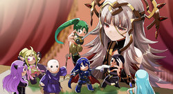 Fire Emblem Heroes Eiyuutachi no Nichijou | 聖火降魔錄 英雄雲集 英雄們的日常 (Fire Emblem Heroes) [Chinese]