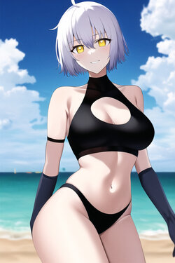 (AI Generated) Jeanne D'Arc Alter Bikini