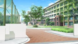 [Interheart] Netori Gakuen ~Kareshi Mochi Demo Okamainashi! Yaritai Houdai ADV~ (Background & Character Set)