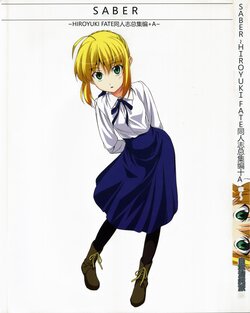 (C72) [Jishou Seijunha (Hiroyuki)] Saber ~Hiroyuki Fate Doujinshi Soushuuhen + α~ (Fate/stay night, Tsukihime) [Chinese]