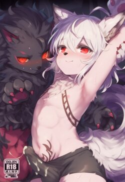 happy kemono♂dark corruption[AI generated]