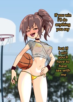 [Myahogao] Sporty Girl Challenges You