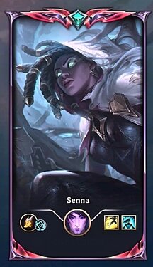 Lol Senna - 3D Model in game [Used: LeagueDirector]