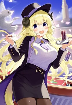 [✓]#角卷綿芽 - 黒だるま(五連らむ)的插畫 - pixiv [AI Generated]