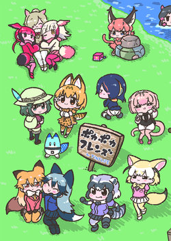 [TINY LIFE (Kotobuki)] Pokapoka Friends (Kemono Friends) [Chinese] [殺之星漢化組] [Digital]