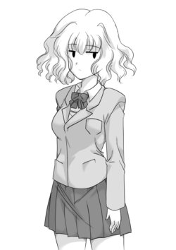 [Ribons Nights (Kyouno Aki)] kurasu no zimi de meda ta nai onna no ko