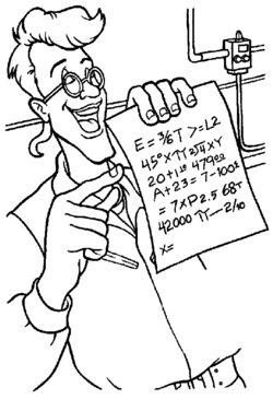 The Real Ghostbusters (1986) - Coloring book