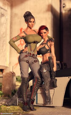 [AlleyCa7] [3D] V and Panam