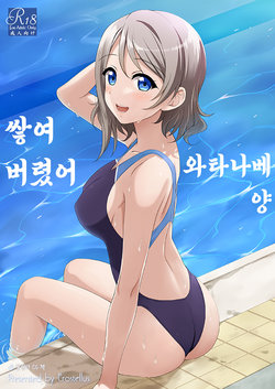 (Bokura no Love Live! 20) [Erostellus (Miel)] Tamacchatta yo Watanabe-san | 쌓여버렸어 와타나베 양 (Love Live! Sunshine!!) [Korean]