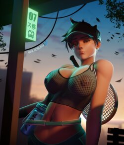 [Breadblack] Tracer Endless Summer (Overwatch)