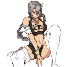 Azur Lane Character Fan Art Gallery - South Dakota