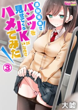 [Oouso] Tsuukin Densha de Pantsu o Misete Kuru JK ga Ita no de Hametemita 3