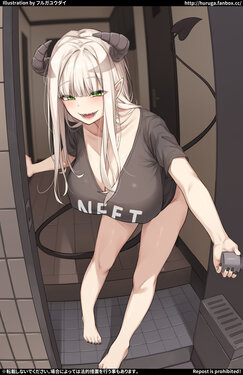 [Huruga Yuudai] Ie ni Kaeru to Sumitsuita NEET Succubus ga Shibosei shite kuru