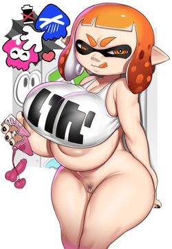 [Greyimpaction] Charlie the Big Titty Inkling Slut (Splatoon)
