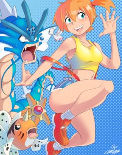 [OldManArtist] Thicc Misty (Pokemon)
