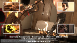 [Lock-Master] 蓄奴轶闻_禁锢直播_Pt.12(Capture Adventure_Live Pleasure_Pt.12) [Chinese] [迈尔斯汉化]