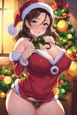 Christmas Curvy Girls (AI Generated)