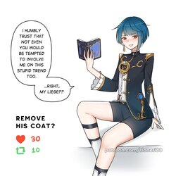 [twitter] rioneri88 stripping xingqiu