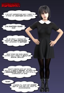 3DK-x - Wednesday's Prank War - Wednesday Netflix show parody - (Completed)