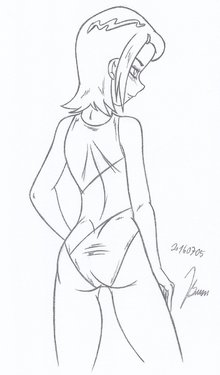 Gwen Tennyson_ ben10_My miny Sketches work_4