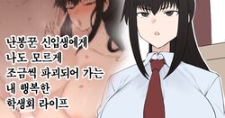(Terasu MC)Yari-chin Shinnyūsei ni ura de Jiwajiwa to Hakai Sareteiku boku no Shiawasena Seitokai Raifu [Korean]