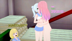 [Lesbian Scat] School Girl Lezdom 2