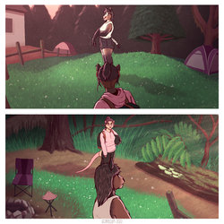 [Glopossum] Among the Ferns