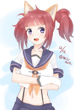 Azur Lane Character Fan Art Gallery - Kinugasa