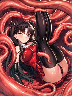 [LOW Quality Warning] Tentacles with bodysuit [AI Generated]