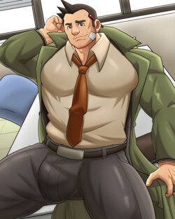 [BaoBao] Dick Gumshoe - Ace Attorney