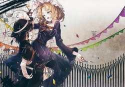 (Touhou Goudou Saiji 5) [Suoiretsym (Hisona)] Shosen Dareka no Sekai no Kuse ni (Touhou Project) [Spanish] {Mizuchi}