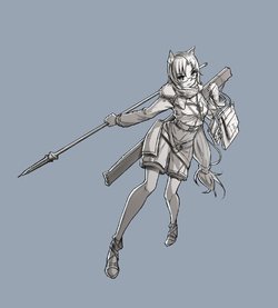 Arknights Character Fan Art Gallery - Fang