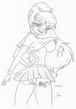 Pacifica, Wendy_Gravity Falls Sketches work_1