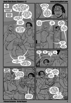[Karmagik] Book Club: Bonus Chapters #2 [B&W / sketch]